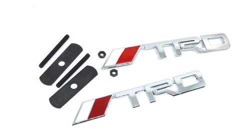 Kit Emblemas Trd Toyota Grade Corolla Rav4 Etios Camry Hilux