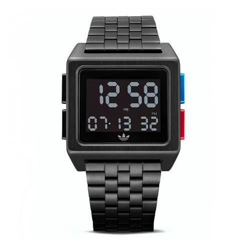 Reloj adidas Archive M1 Acero Unisex Negro Z013042-00