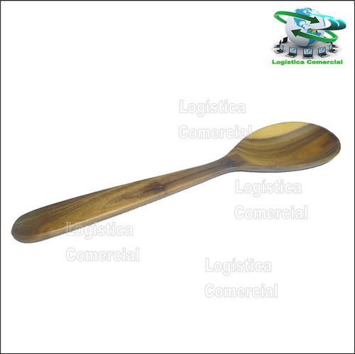 Kit (8) Cuchara (s) Paletas Artesanal Pieza Madera Vera