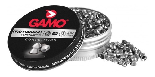 Imagen 1 de 3 de Balines Aire Comprimido Gamo Pro-magnum 4.5mm X250 4,5 Spain