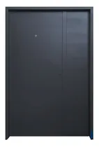 Comprar Puerta Y Media Moderna De Chapa Inyectada Frente 1.20x2.00