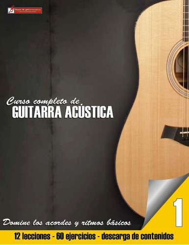 Libro: Curso Completo De Guitarra Acustica (curso Completo D