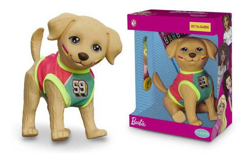 Cachorrinho Brinquedo Pet Da Barbie -taff Esportista