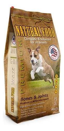 Alimento Para Perro Natural Food Bones & Joints 15 Kg