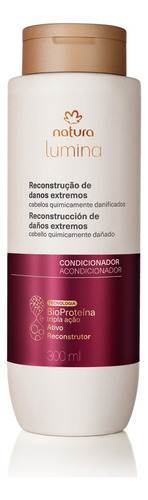 Natura Lumina Kit Shampoo + Cond. - Reconst. Danos Extremos
