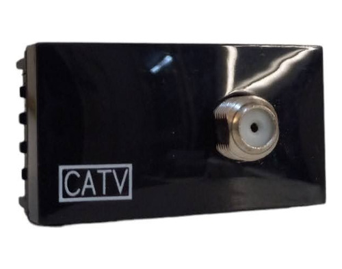 Modulo Catv Plasnavi Base Negro-marfil-blanco