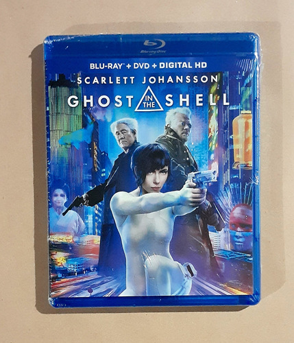Ghost In The Shell (2017) -impt/nueva Blu-ray + Dvd Original