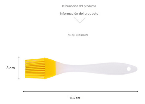 Creator 10 Piezas Brocha De Silicón Para Cocina Y Repostería, Utensilio Resistente Al Calor Para Hornear, Pasteles, Parrilla, Aceite Y Salsas, Mango Transparente, Ideal Para Cocinar, Asar Y Decorar