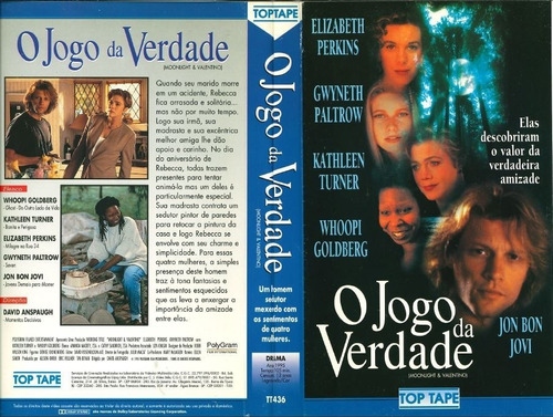 Vhs - O Jogo Da Verdade - Jon Bon Jovi