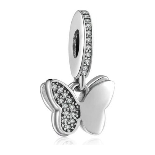 Charm Mariposa Colgate - Plata De Ley S925