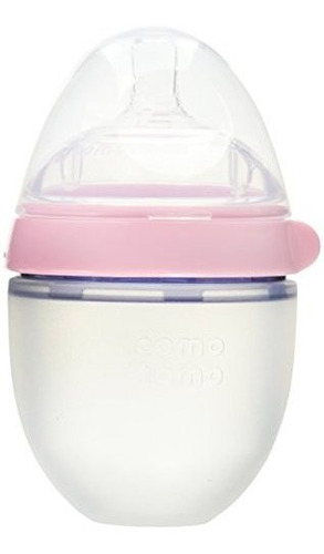 Comotomo Natural Feel Baby Bottle 3 Pack Pink 5ozx3