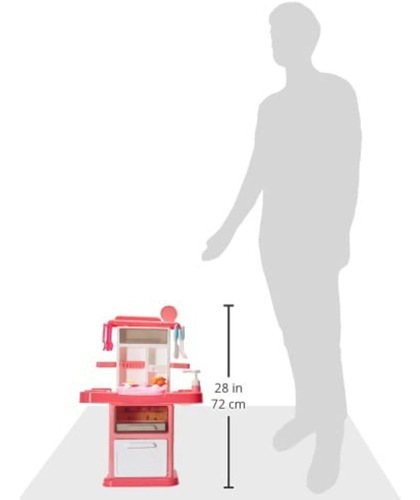 Cocina Niñas Rosa Accesorios Cubiertos Juegos Casa