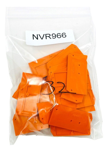 32 Pcs Wago 280-309 End Plate Terminal Blocks Orange Eeh