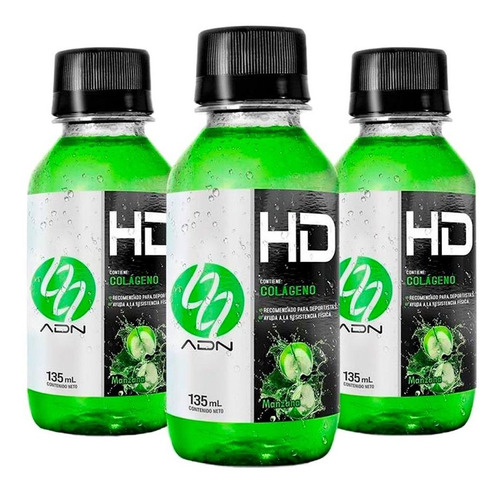 Quemador De Grasa Adn Hd X 15 Bot. Manzana 