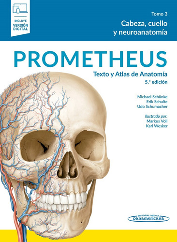 Prometheus. Texto Y Atlas De Anatomía Ed.5 Tomo 3. Cabeza