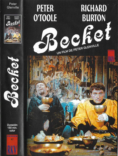 Becket Vhs Richard Burton Peter O'toole Stuart Townsend