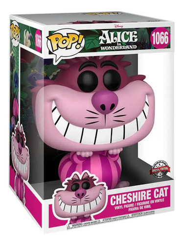 Gato Sonriente Funko Pop 10 Pulgadas Alice In Wonderland