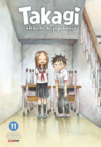 Takagi - A Mestra das pegadinhas - 11, de Yamamoto, Soichiro. Editora Panini Brasil LTDA, capa mole em português, 2022