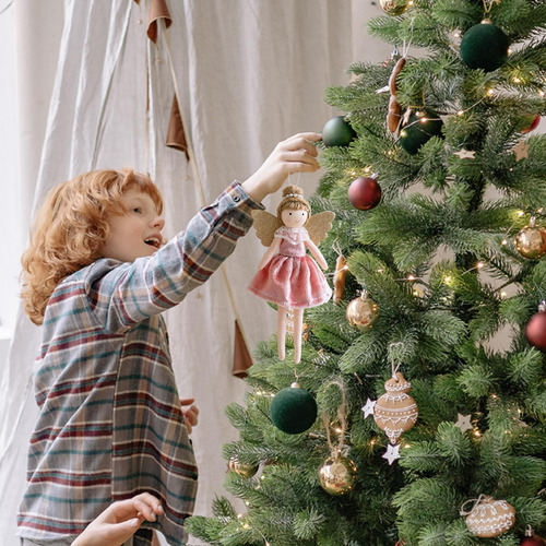Adornos Navideños De Ángel Adornos De Ángel Para Árbol De Na