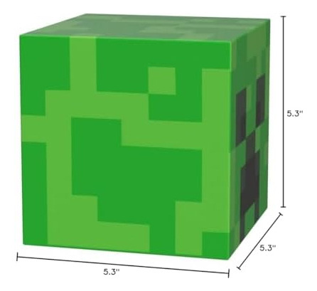 Minecraft Creeper Led Leach Limper Lamper Del Ampleza Ligtor