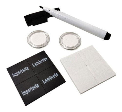 Imagem 2 de 3 de Lousa Quadro Branco Magnetico Planejamento Tarefas Recados