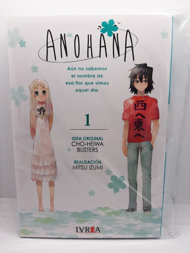 Manga Anohana Español Tomo 1