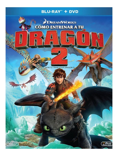 Como Entrenar A Tu Dragón 2 Combo Blu-ray + Dvd