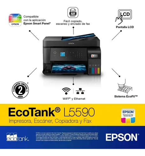 comprar Impresora Epson L5590 Tinta Continua Ecotank Oficiorj45  Ima