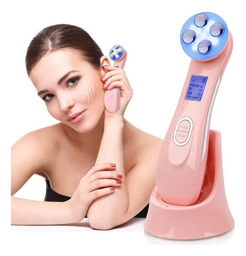 Masajeador Facial Electroporador Mesoterapia 5 En 1 Estetica