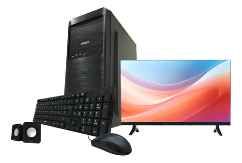 Pc Computadora Completa I5 Gb 240 Ssd 8 De Ram Con Monitor