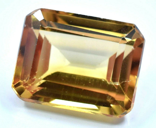 Natural Zafiro Ct 7.70 Padparadscha Certificado Amarillo