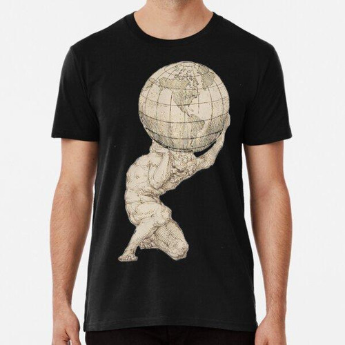 Remera Atlas Llevando La Tierra Algodon Premium