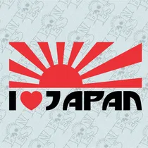 Comprar Calco I Love Japan  Vinilo Plotter Sticker