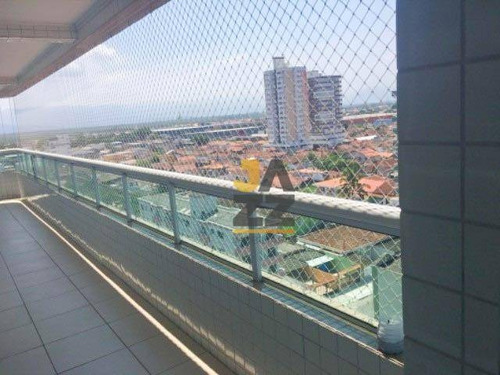 Imagem 2 de 18 de Apartamento Com 2 Dormitórios À Venda, 87 M² Por R$ 373.000,00 - Vila Guilhermina - Praia Grande/sp - Ap7209