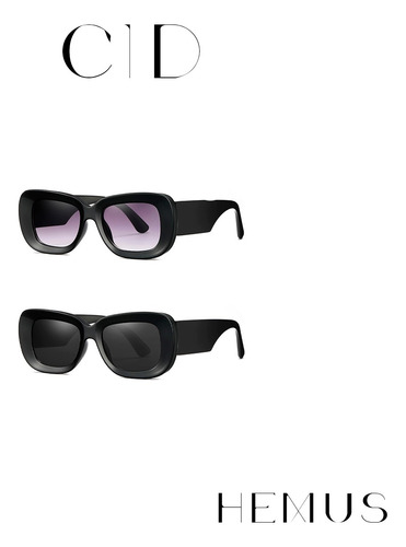 Gafas De Sol Ojo De Gato Lentes Retro Vintage Rectangulares