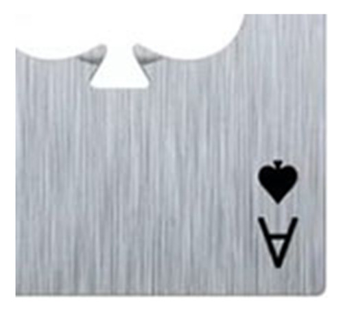 Abridor De Botellas De Cartas De Póquer Con Forma De Póquer,
