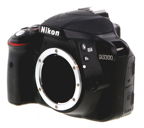 Imagen 2 de 2 de Nikon D3300 DSLR color negro