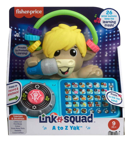 Fisher-price Escuadrón Musical Búfalo Primeras Palabras Multicolor