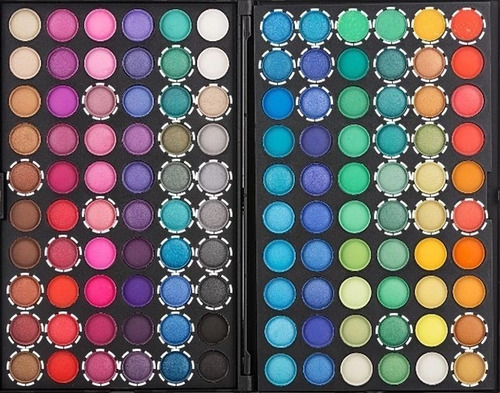 Imagen 3 de 6 de 120 Colores Paleta De Sombras Larga Duración Maquillaje