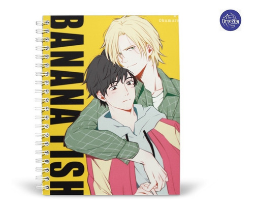 Banana Fish Anime Libreta Cuaderno Profesional Pasta Dura Lp