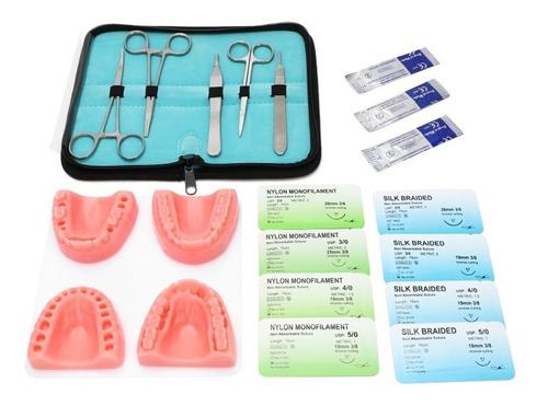Kit De Practica De Sutura Dental Todo Incluido Odontólogo 