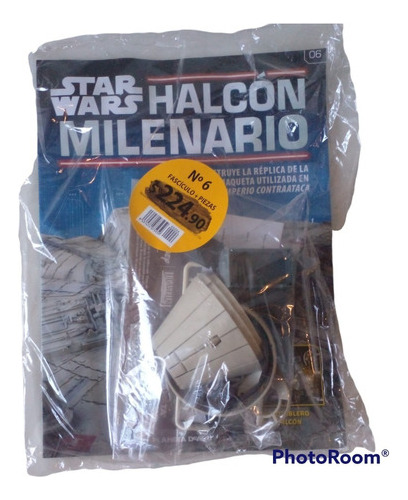 Fascículo + Pieza N 6 P/armar El Halcón Milenario Star Wars 