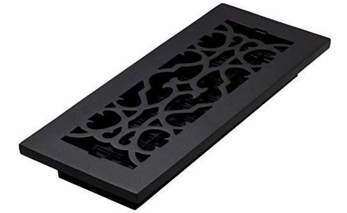 Rejas Decorativas Victorian Ac412-blk, Registro De Hierro Fu