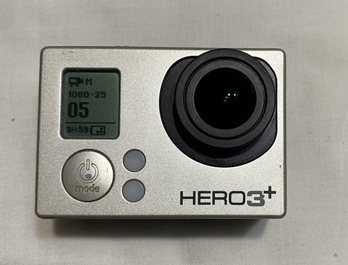 Gopro Hero 3+ Silver Wifi Con Bateria Extra Y Accesorios Gris (Usado)