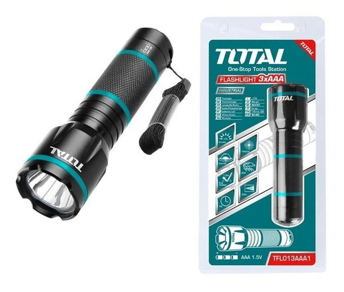 Linterna De Mano Tactica Led Total Tfl013aaa1