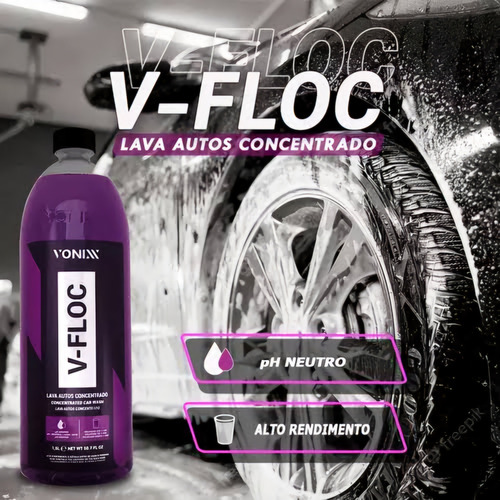 Shampoo Ph Neutro Vonixx V-floc 1.5 Lts.