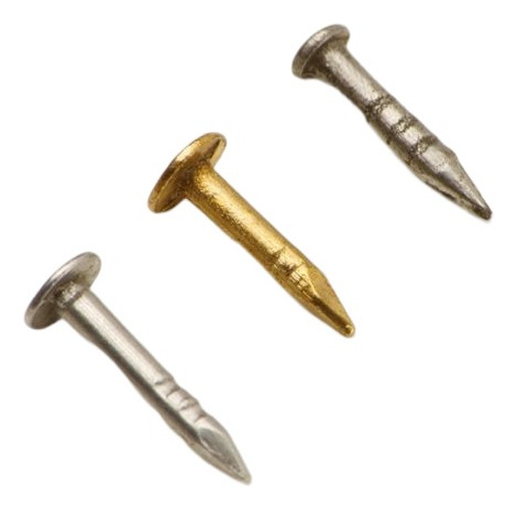 Clavo Pin Bronce - Cab Redonda - 1.25 X 9mm C/m - 1000un 1.25 Mm 9 Mm