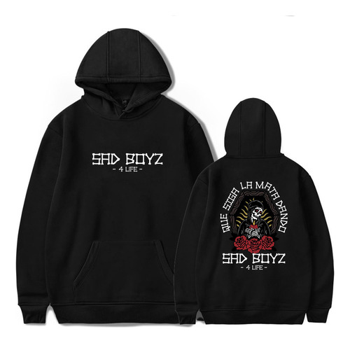 Sudaderas Con Capucha Junior H Sad Boyz Merch Tour Rapper