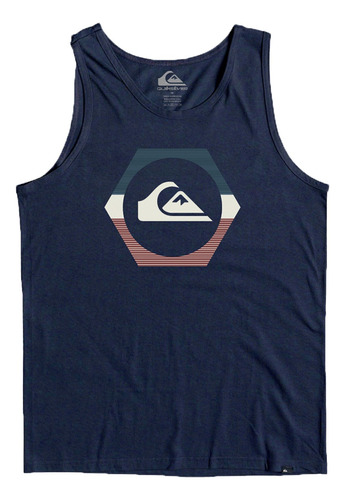 Musculosa Quiksilver Lifestyle Hombre Shapeshifter Azul Fuk