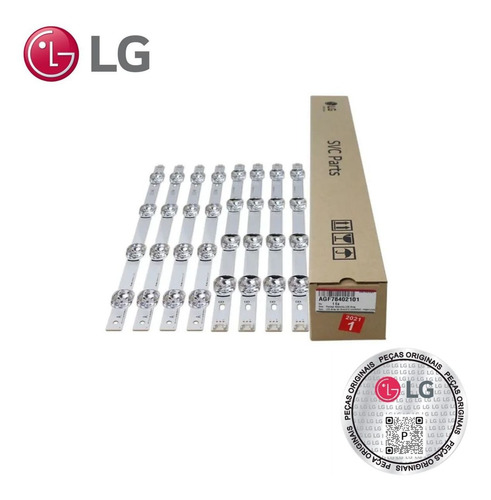 Imagem 2 de 3 de Kit Barra Led Tv LG 42lb 42lf 42lx Agf78402101 Original